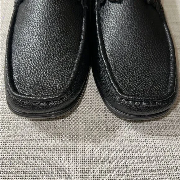 Beverly Hills PC 12 Black BRUNSWICK Faux Leather Loafers Driver Moccasins